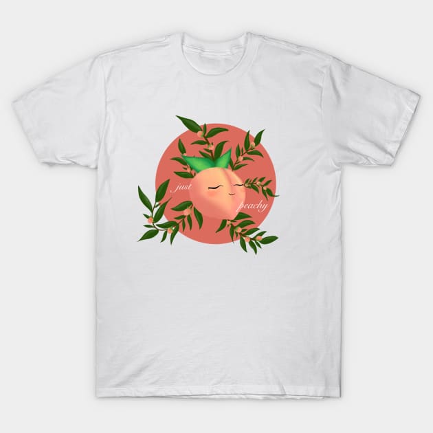 Just Peachy T-Shirt by Indicat